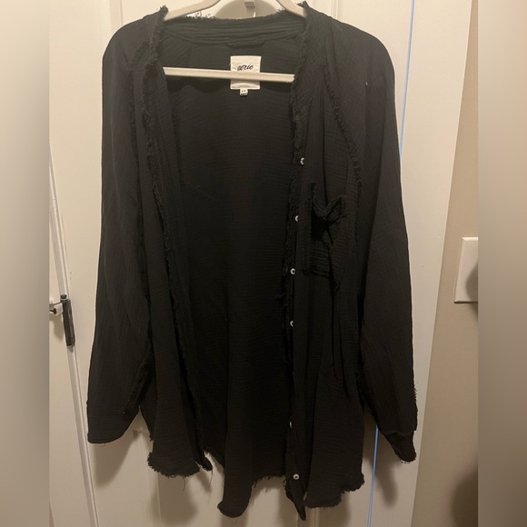 Aerie Pool to Party Button Up Shirt - Picture 2 of 4